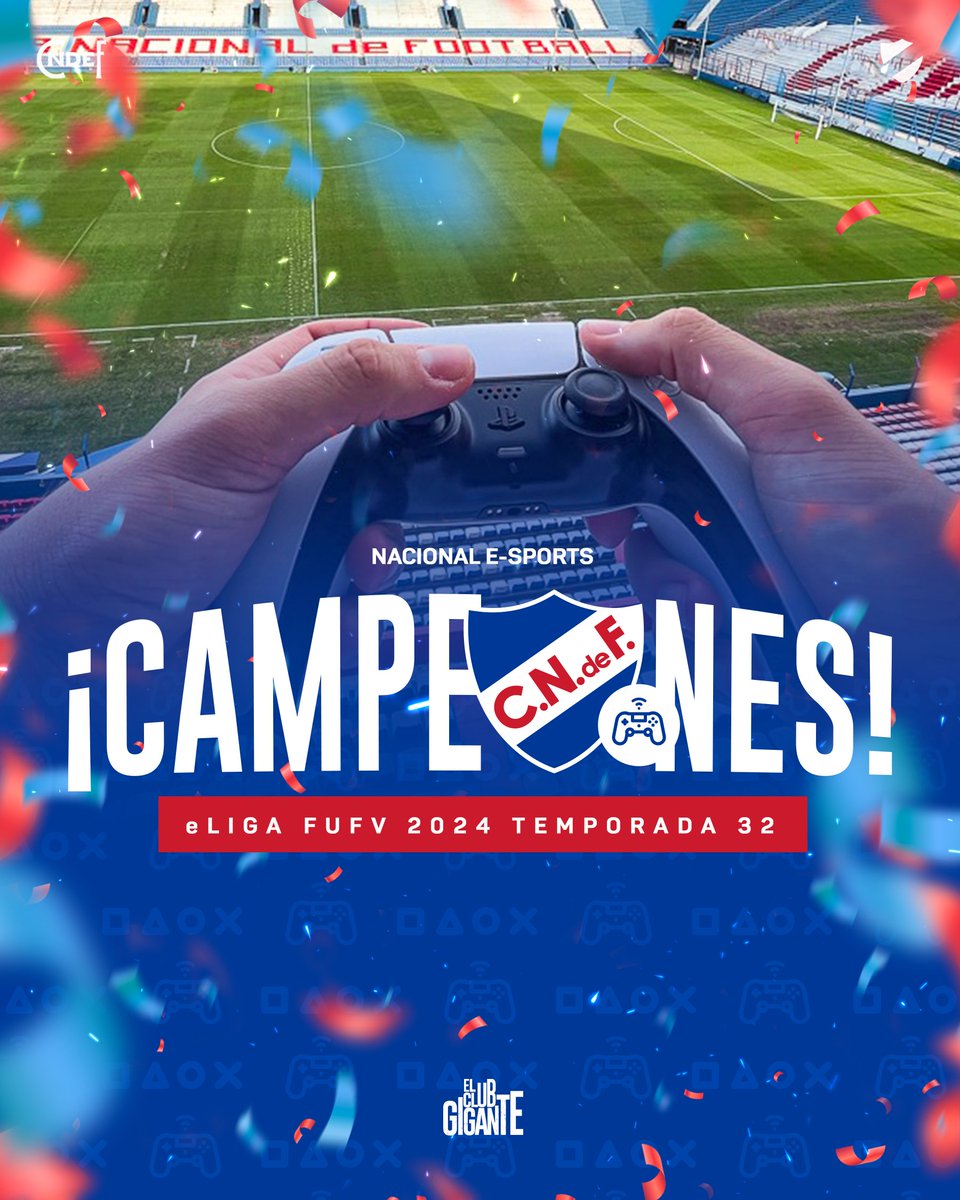 ¡𝗖𝗔𝗠𝗣𝗘𝗢𝗡𝗘𝗦 𝗗𝗘 𝗟𝗔 𝗟𝗜𝗚𝗔! 🏆🥇

✅️ El Bolso derrotó a Cerrito con un resultado global de 3 a 2 y se quedó por tercera vez con la #eLigaFUFV T32, siendo este su noveno titulo en competiciones <a href="/AUDVesports/">Asociación Uruguaya de Deportes Virtuales</a>

🏆🏆🏆 Ligas FUFV
🏆🏆🏆🏆 Copas Uruguay
🏆🏆 SuperCopas