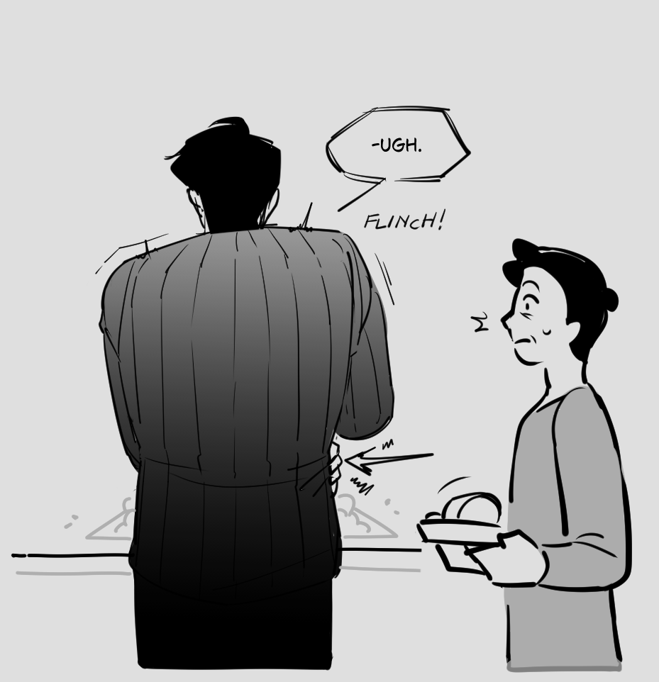 BlackKatDraws's tweet photo. [Toon x Mobster] Gavriel, a high-functioning workaholic, dislikes not doing anything, especially not under someone else's care. (related to chapters in my Tumblr)
#ToonxMobster #TxM https://t.co/uR9iTo4a1a