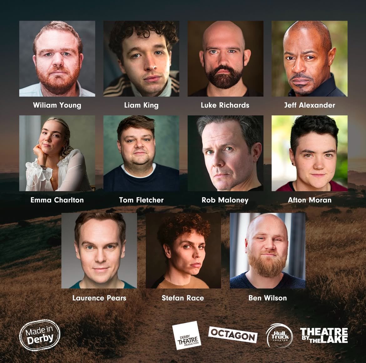 Luke_Richards92's tweet photo. Happy to announce that I have been cast in @derbytheatre stage adaptation of Steinbeck’s classic, Of Mice &amp; Men. I will be sharing the role of Lennie with William Young but looking forward to working with a great collective of actors &amp; creatives next month. 🐁 https://t.co/H8kmIg2fLS