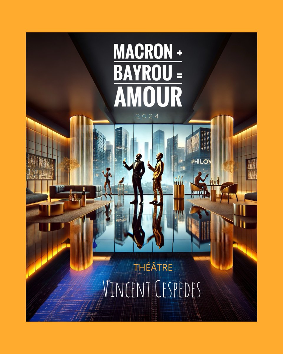 #theatre #philosophie
Ma nouvelle pièce en accès libre ! Bonne lecture ! ✨🇫🇷👑🥂 
📙 facebook.com/share/p/1AjUg3…

#macron #bayrou #traitresrois