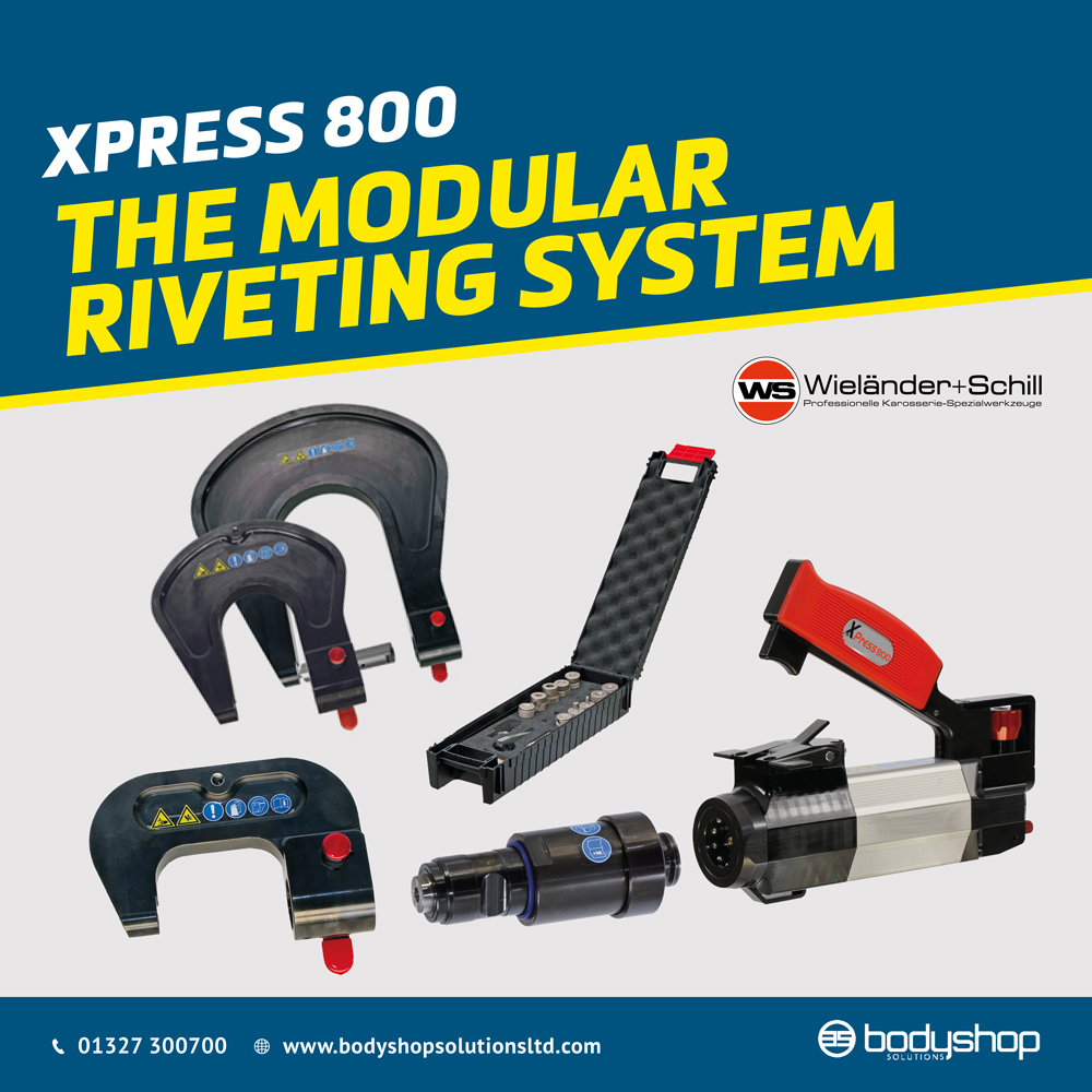 BSHOPSOLUTIONS's tweet image. Xpress 800, the multi-vehicle manufacturer approved riveting system is designed to meet all your Riveting requirements! It’s “Modular”, so that means you can add tooling attachments to your XPress 800 package, as you need them.

#BodyshopSolutions #Riveting #Equipment