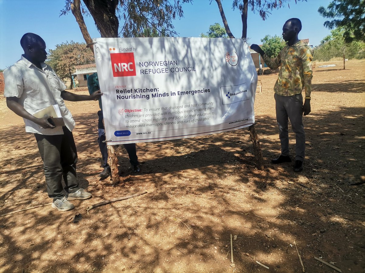 EduInCrisis's tweet photo. #ReliefKitchen: Nourishing Minds in Emergencies, a pilot project funded by the @NRC_Norway and being implemented in #SouthKordofan in #Sudan by @EduSudan

While #Sudan is world's largest displacement crisis, @EduInCrisis is responding with interventions for emergencies. https://t.co/yAPmMDUOSo