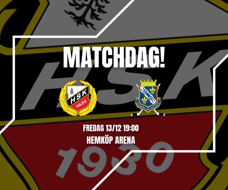 hedemorask's tweet image. 🆚: Ludvika HF
🏒: Omgång 13
🕖: 19:00 ikväll (Entrén öppnar 18:00)
📍: Hemköp Arena
📺: Ingen sändning från matchen
💬: Läs inför matchen: hedemorask.se 

Viktiga poäng på spel i toppskiktet när Ludvika gästar oss. Kom och upplev hockey på plats!
#hedemora #ludvika