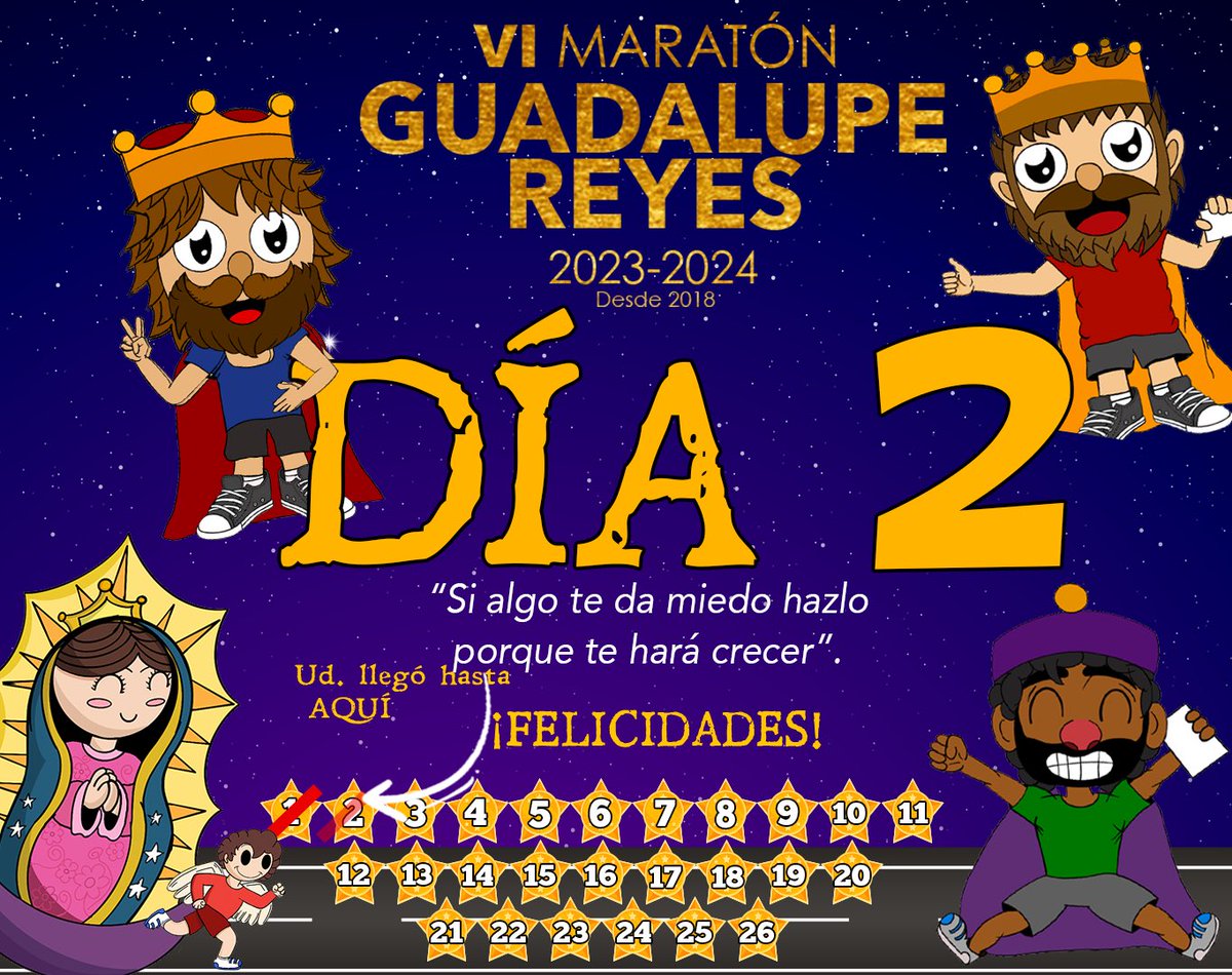 iRunOaxaca's tweet photo. DÍA 1/26 del #maratonguadalupereyes 

⚠️Tienes hasta las 11:00pm para subir tus evidencias.

⏰ El portal se abre 6:30am
⏰ Se cierra: 11:00pm

⚠️ Regla 1: Corre todos los días
⚠️ Regla 2: No olvides subir tus evidencias

#acumulakilometrosnokilos https://t.co/4BHkCkUVMp