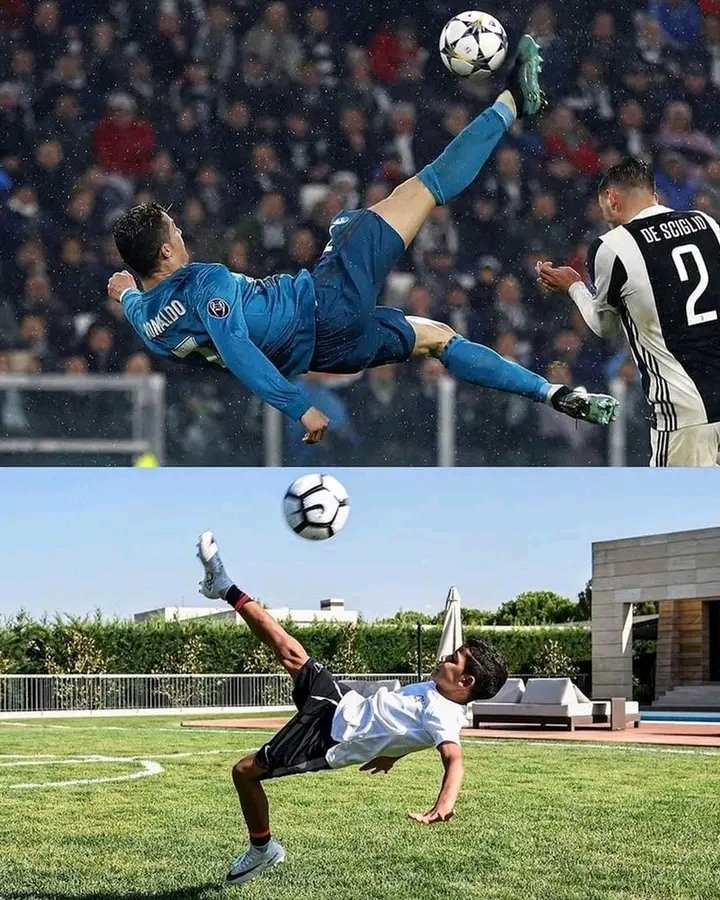 Like Father like Son. 🐐✨
