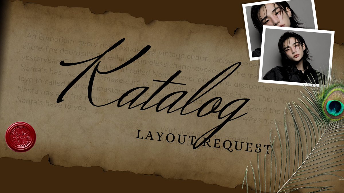 kyarthart's tweet photo. ㅤㅤ ㅤ 
ㅤ🎨 Serba-serbi Layout
ㅤ .  ㅤ katalog layout made by req https://t.co/j7ItHcPOLQ