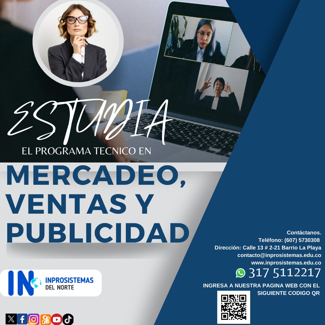 Inprosistemas's tweet photo. ¡Matrículas Abiertas! #INpro #SomosInprosistemasdelNorte #somosInpro #SomosINprosistemas #NorteDeSantander #Cúcuta #TécnicasLaborales #Técnicas #Educación #región #Gobernorte #EducacionDptal #Alcaldiacucuta. https://t.co/f9Xk9OPoh9 https://t.co/xxRzCtMsxF https://t.co/BpgqkvAaAM https://t.co/XIaKKC3qRW