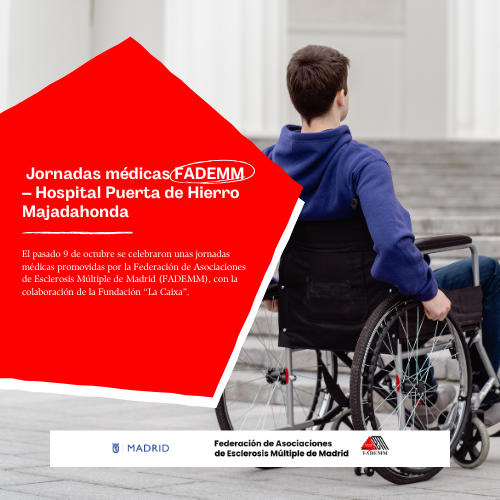 FADEMMadrid's tweet photo. 🩺✨ Jornadas médicas FADEMM – Hospital Puerta de Hierro Majadahonda

El 9 de octubre, FADEMM organizó unas jornadas médicas online con el apoyo de la Fundación “la Caixa”.
#EsclerosisMúltiple #FADEMM #NoEstásSolo #Solidaridad #Comunidad #Esperanza #JornadasMédicas #Esclerosis https://t.co/z3gl9jOW8H