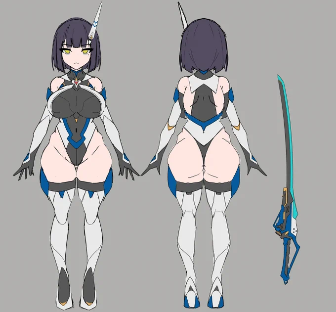 次のCG集のためキャラデザ… 