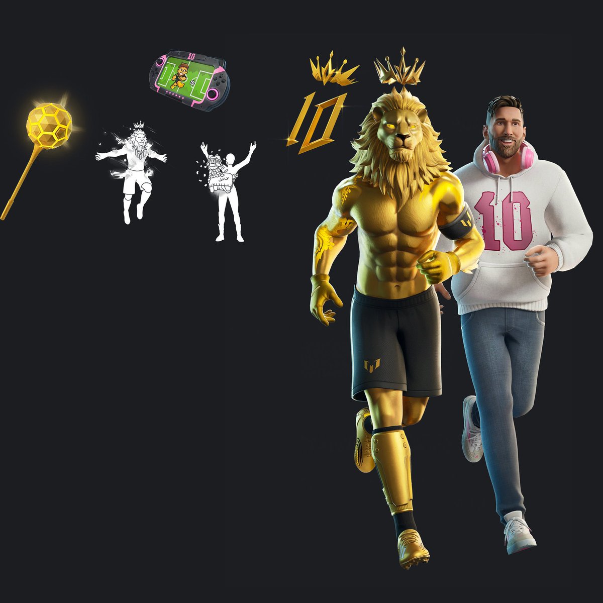 tonalant's tweet image. 🎁 MESSI X FORTNITE GIVEAWAY🎁
🔴Follow @tonalant 
🔵RT
🟠Like 
Ends in 48hours⏳
Tag a friend👫