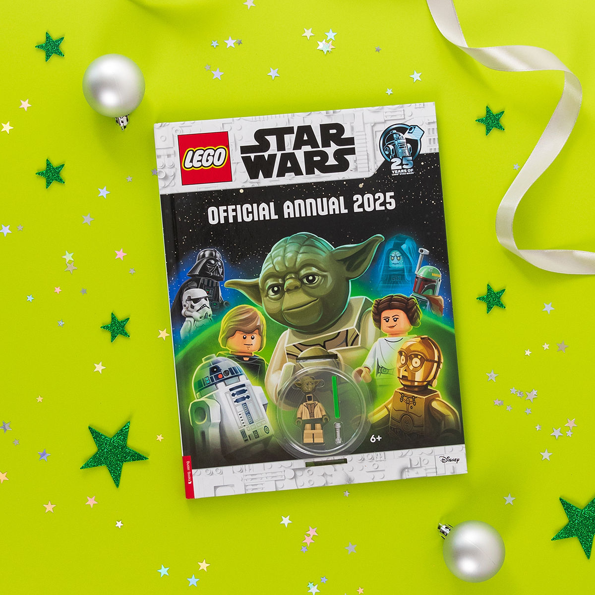LEGO® Star Wars™: Official Annual 2025 has landed 🪐

Build your Master Yoda minifigure &amp; equip his lightsaber before venturing across the galaxy in this jam-packed LEGO Star Wars official annual.

The perfect gift for Star Wars fans is out now.