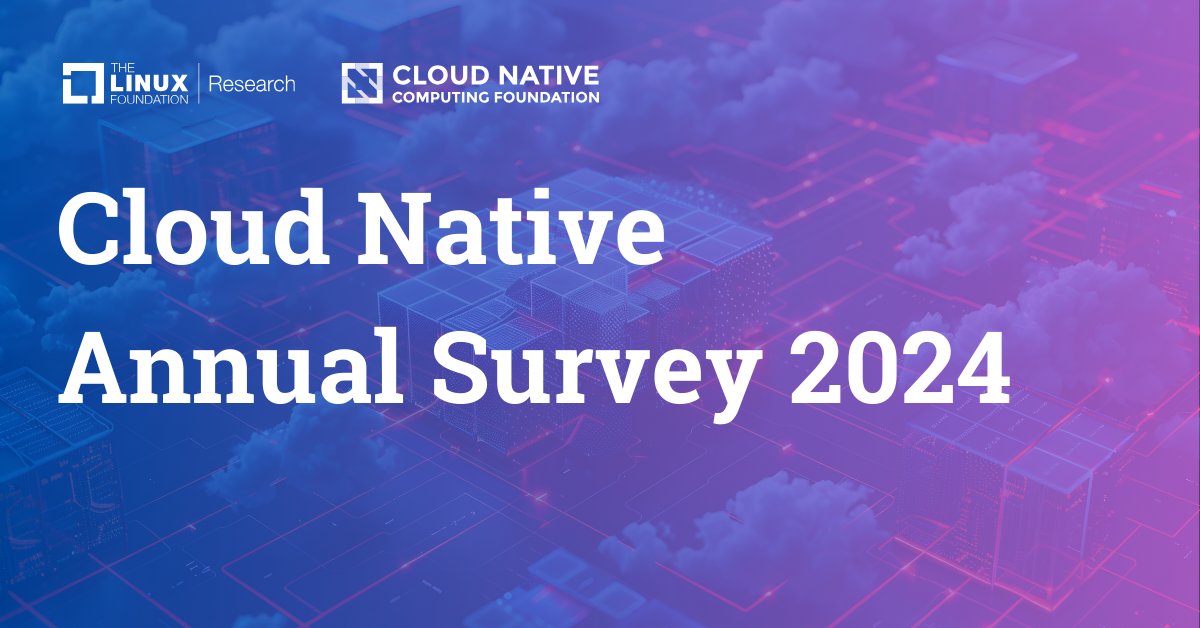 linuxfoundation's tweet image. #CNCF, in partnership with Linux Foundation Research, wants to hear your thoughts on Kubernetes, containers, and #cloudnative tools by participating in the 2024 CNCF Annual Survey. It only takes 15 minutes.
Share your insights: hubs.la/Q02_k0XW0
#LinuxFoundation #OpenSource