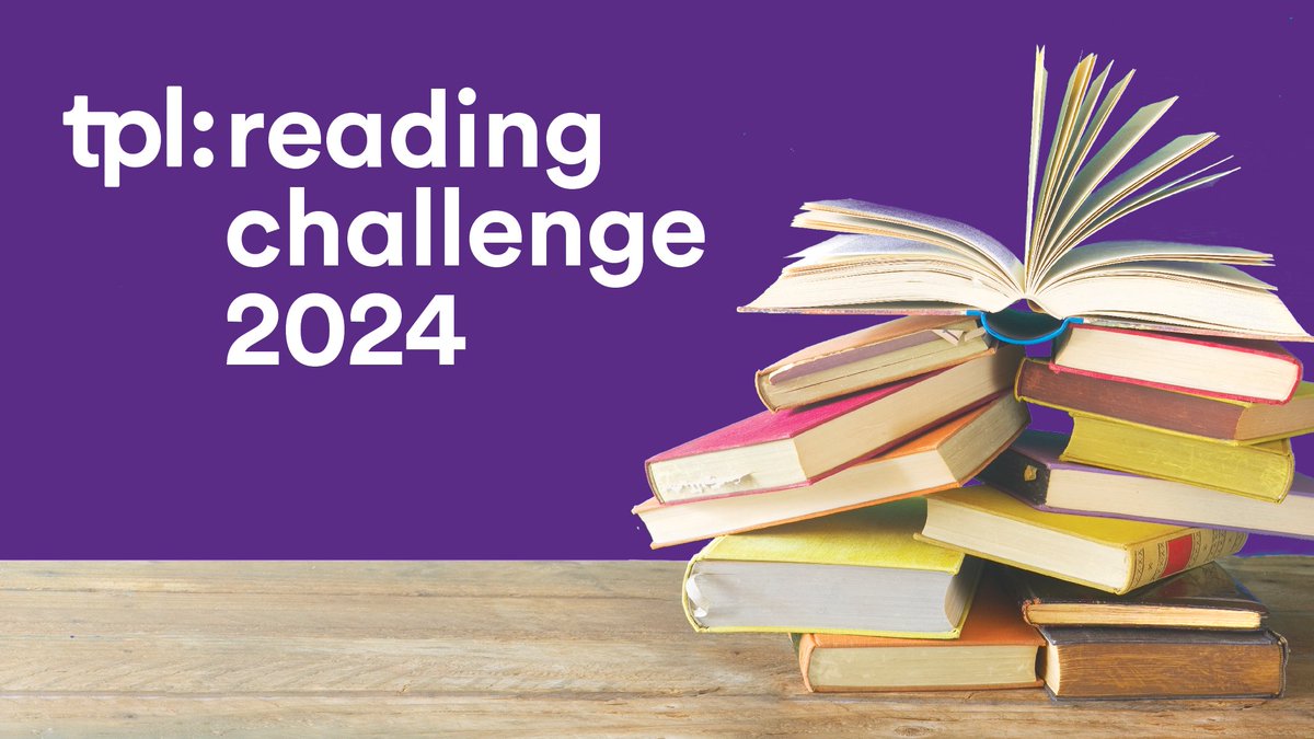 Did you finish the TPL Reading Challenge? 📝📚

Complete this survey by December 31 for a chance to win prizes, including gift cards and TPL swag: ow.ly/RxSf50Tlern

Didn't finish the challenge? Don't worry, there's always next year! 😉

#TPLReadingChallenge