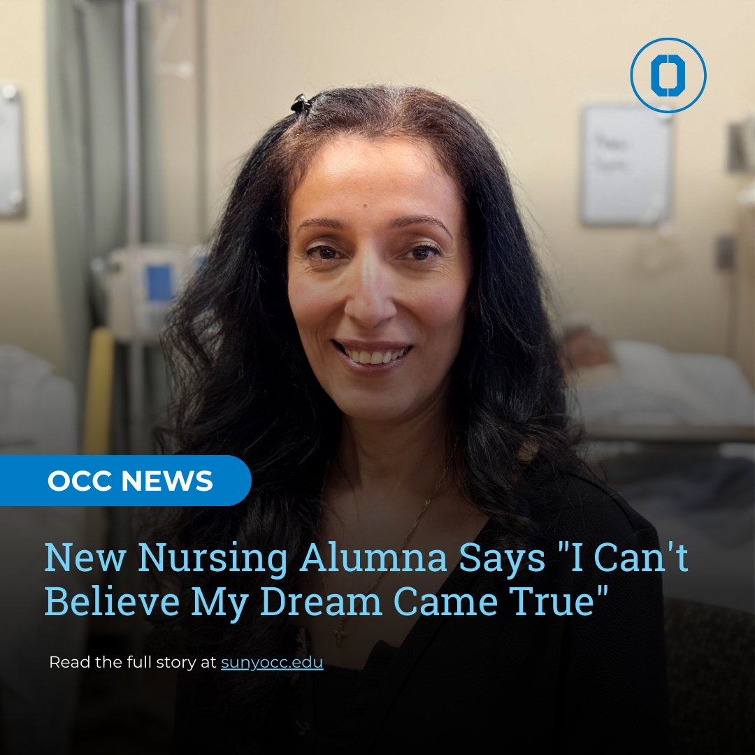 Recent nursing graduate Rania Estefanous's dream of becoming a Nurse came true 19 years after she immigrated to the U.S. from Egypt. Read the full story at sunyocc.edu 🔗
#OCCNews #OnondagaCC #CommunityCollege #Classof2024