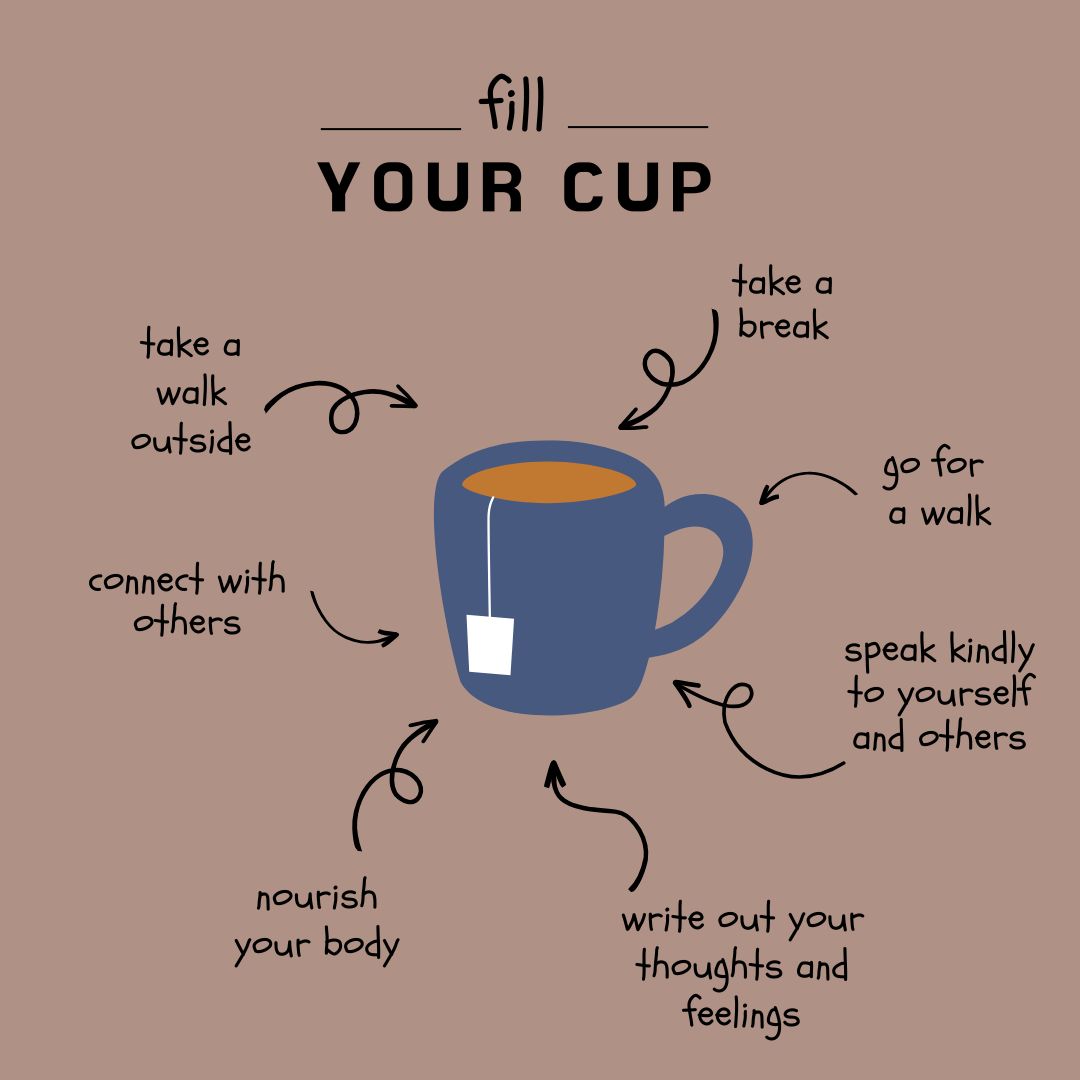 As days get busier, here's a reminder to make time to fill your own cup. From our friends at <a href="/theNEDIC/">National Eating Disorder Information Centre</a>