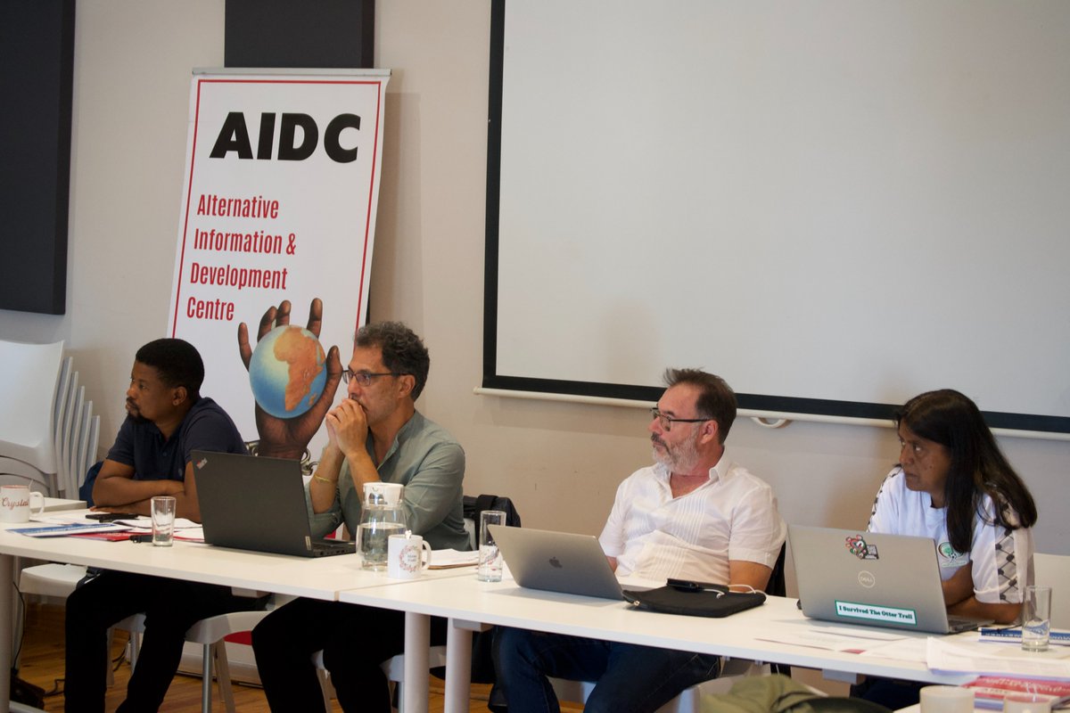 AIDC_RSA's tweet image. The AIDC is hosting its final council meeting for 2024 to discuss its new strategic plan in the evolving South African and global political context. 
#AIDC 
#CouncilMeeting 
#SocialImpact 
#EconomicPolicy
#AntiAusterityCampaign