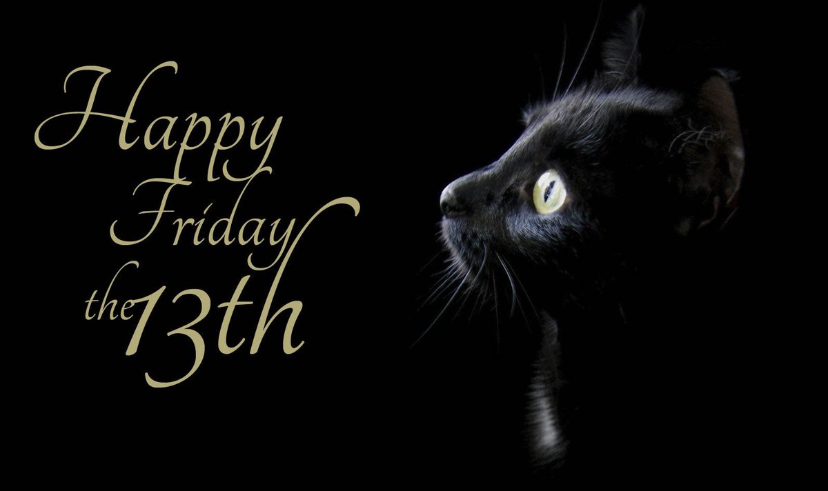 Did you know it is thought a popular 1907 novel, Friday the 13th by T. W. Lawson, contributed to popularizing the famous superstition?  If you enjoy folklore, check out  - Black Cats and Evil Eyes: A Book of Old-Fashioned Superstitions available in KLU - buff.ly/3Zxy4IJ