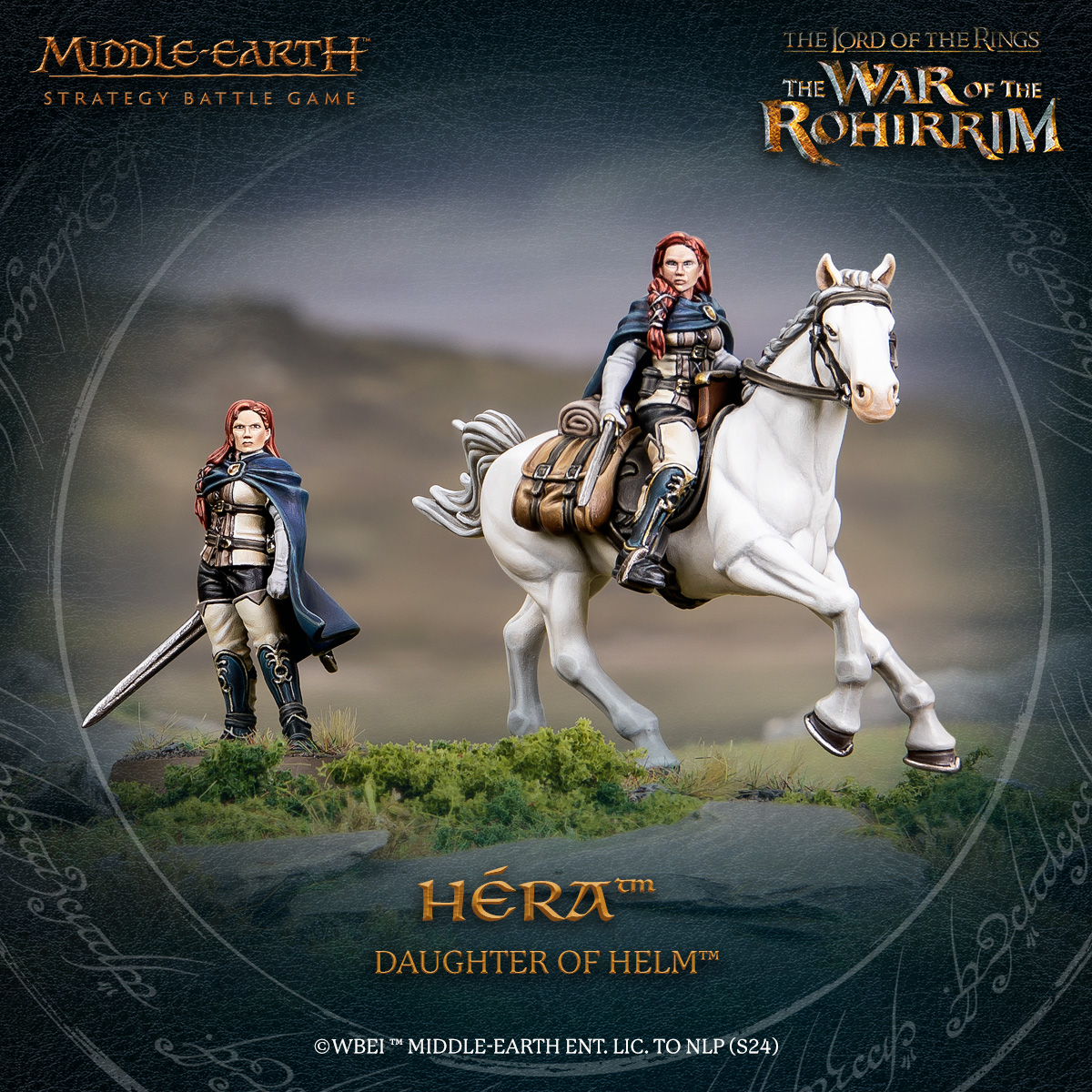 To celebrate the release of The Lord of the Rings: The War of the Rohirrim™ we've revealed the new miniatures for Héra! Take a look: ow.ly/gg0l50Uqz3A