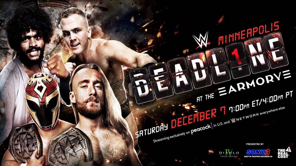 WrestlePurists's tweet image. Nathan Frazer &amp;amp; Axiom (c) vs Tavion Heights &amp;amp; Myles Borne (NXT Tag Team Championships) @ NXT Deadline

⭐️⭐️⭐️⭐️.75

- WON