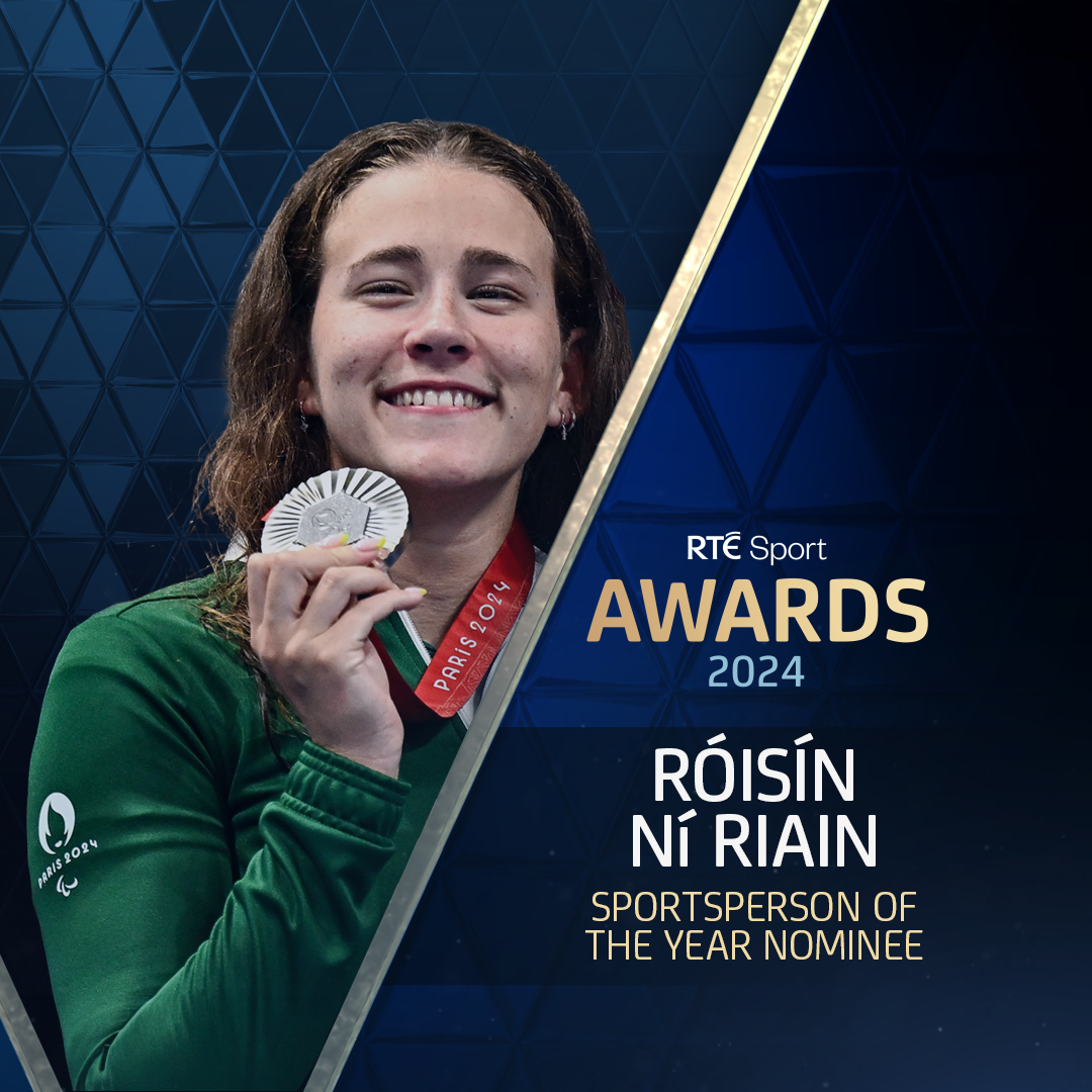 After making her Paralympic debut at Tokyo 2020, Róisín Ní Riain took home a silver and bronze at this year’s Games in Paris in the 100m backstroke S13 and the 200m Individual medley SM13, as well as striking gold twice at the European Championships.