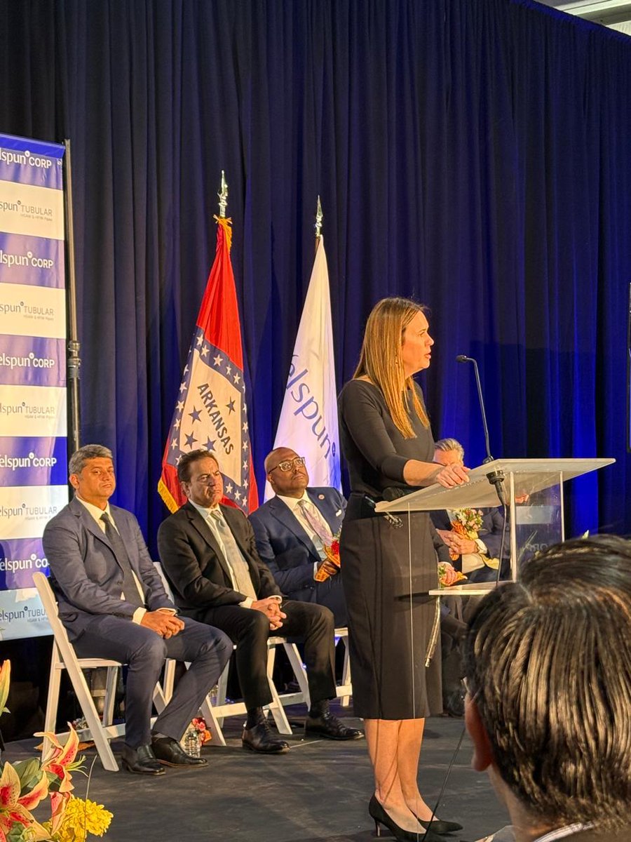 WelspunWorld's tweet image. Here's a roundup of glimpses from the groundbreaking ceremony held at Welspun Corp's Little Rock facility for the expansion of its HFIW pipe portfolio.

Swipe for more pictures

#WelspunWorld #WelspunCorp #LinePipe #EveryHomeToEveryHeartWelspun