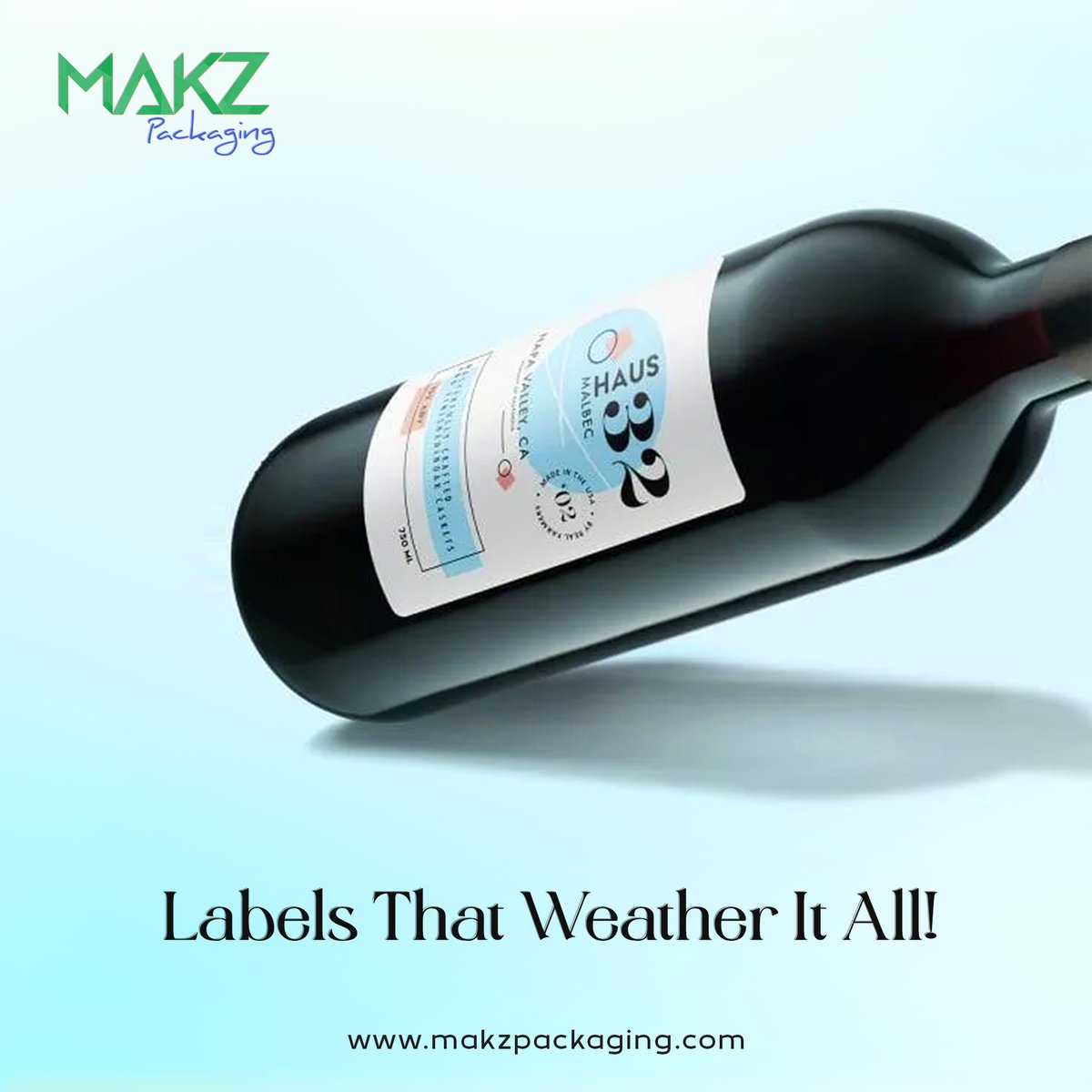 makzpackaging's tweet image. Say goodbye to smudges! Our waterproof labels keep your branding intact, rain or shine. Be bold, be brilliant - design yours today!

#WaterproofLabels #DurableBranding #Labels #CustomLabels #CosmeticPackaging #BottleLabels #LabelDesign #MakzPackaging