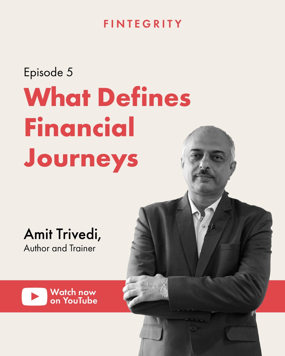 fintegritystory's tweet photo. The Financial Journey: Why It’s Just as Important as the Goal

The latest episode of our series, Practice Management for Qualified Financial Advisors, with @AmitMTrivedi is here!

This time, we focus on helping clients balance their financial goals with the journey it takes to achieve them. Amit shares actionable strategies to guide clients through uncertainties, explain shifting assumptions like inflation or career choices, and keep them aligned with their long-term plans.

Discover how empathy, personalized advice, and practical tools can transform client relationships and ensure they stay on track, no matter the challenges.

Watch now: https://t.co/SSi8l7jlCR