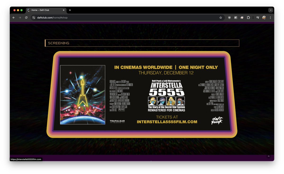 Ax_art_'s tweet photo. @Daft_Wub Here are some screenshots from the Daft Club website! It includes access to hidden merch https://t.co/pk6LfDd6g5