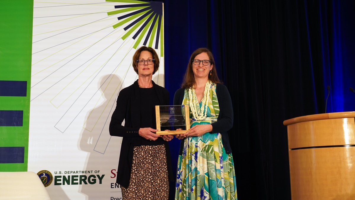 C3E Women in Clean Energy (@c3e_energywomen) on Twitter photo Andi Kleissner of <a href="/Amped_Solar/">Amped Innovation</a> was the 2024 C3E #Entrepreneurship & #Commercialization Awardee. Nominate a mid-career entrepreneur who has developed & demonstrated innovative #cleanenergy technologies or business models for a 2025 C3E Award by February 13. c3e.org/nominate Andi Kleissner of <a href="/Amped_Solar/">Amped Innovation</a> was the 2024 C3E #Entrepreneurship & #Commercialization Awardee. Nominate a mid-career entrepreneur who has developed & demonstrated innovative #cleanenergy technologies or business models for a 2025 C3E Award by February 13. c3e.org/nominate