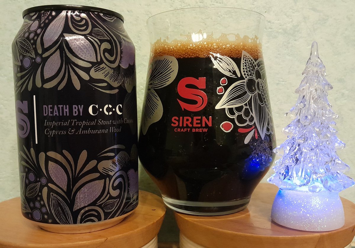 It may surprise some of you to know that I've never actually had the CCC set before...however, that has been rectified tonight.

And once again, the top beer was a WHITE stout - the Chocolate Orange Tiramisu - so good !! 👌

<a href="/SirenCraftBrew/">Siren Craft Brew</a>