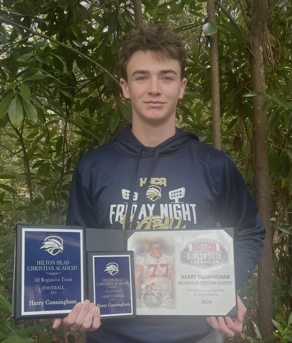 Harry Cunningham ✞ (@hcunningham9_) on Twitter photo Blessed to be named 1st Team All-Region/All-State DB and honored to be the recipient of the “Most Dedicated” and the “Burlsworth Character Award”
<a href="/hopbtown/">John Houpt</a> <a href="/peduzzi_ron/">Ron Peduzzi</a> <a href="/HHCAFB/">HHCAFootball</a> <a href="/COACH_PAPAS/">Nico Papas</a> <a href="/CoachB_Defense/">Adam Braithwaite</a> <a href="/CoachCentofanti/">Coach Dom Centofanti</a> <a href="/CoachKent56/">Sam Kent</a> <a href="/_CoachMunch/">Vince Munch</a> <a href="/malikchevry/">Malik Chevry</a> <a href="/CoachSheeks/">Adam Chicoine</a> Blessed to be named 1st Team All-Region/All-State DB and honored to be the recipient of the “Most Dedicated” and the “Burlsworth Character Award”
<a href="/hopbtown/">John Houpt</a> <a href="/peduzzi_ron/">Ron Peduzzi</a> <a href="/HHCAFB/">HHCAFootball</a> <a href="/COACH_PAPAS/">Nico Papas</a> <a href="/CoachB_Defense/">Adam Braithwaite</a> <a href="/CoachCentofanti/">Coach Dom Centofanti</a> <a href="/CoachKent56/">Sam Kent</a> <a href="/_CoachMunch/">Vince Munch</a> <a href="/malikchevry/">Malik Chevry</a> <a href="/CoachSheeks/">Adam Chicoine</a>