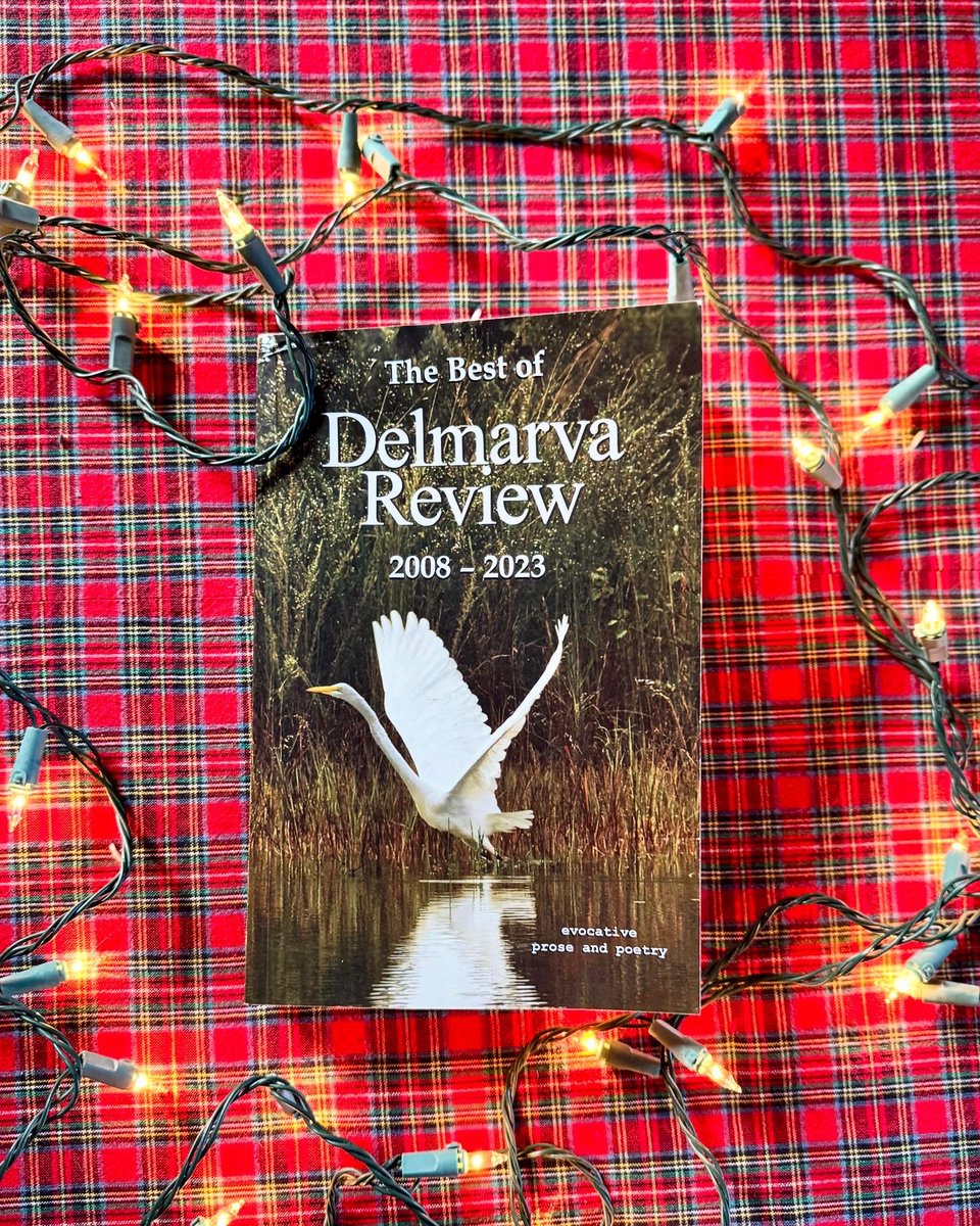 megbeingthere's tweet photo. The Delmarva Review was my first literary magazine acceptance, and I cannot overstate how supportive they were. They introduced me to the idea of literary community and taught me what that looked like, for which I will always be grateful. Support #literarymagazines! https://t.co/K2Zalt0vS8