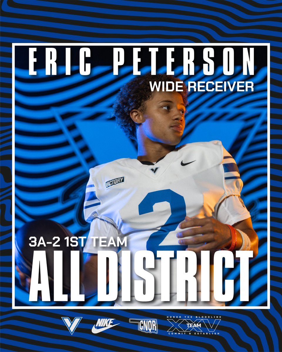 CNQR_FB's tweet photo. Excited to announce these young men.

Seven strong seniors who represent our school so well. Congrats men!

All District 3A-2
1st Team:
WR Eric Peterson
OL Javelyn Robinson
LB Cooper Howell
DE Warrick Petit
DB Jacob Earnhardt
Honorable Mention
DT Elijah Corley
OL Caden Newfield https://t.co/WigkfxMAqJ