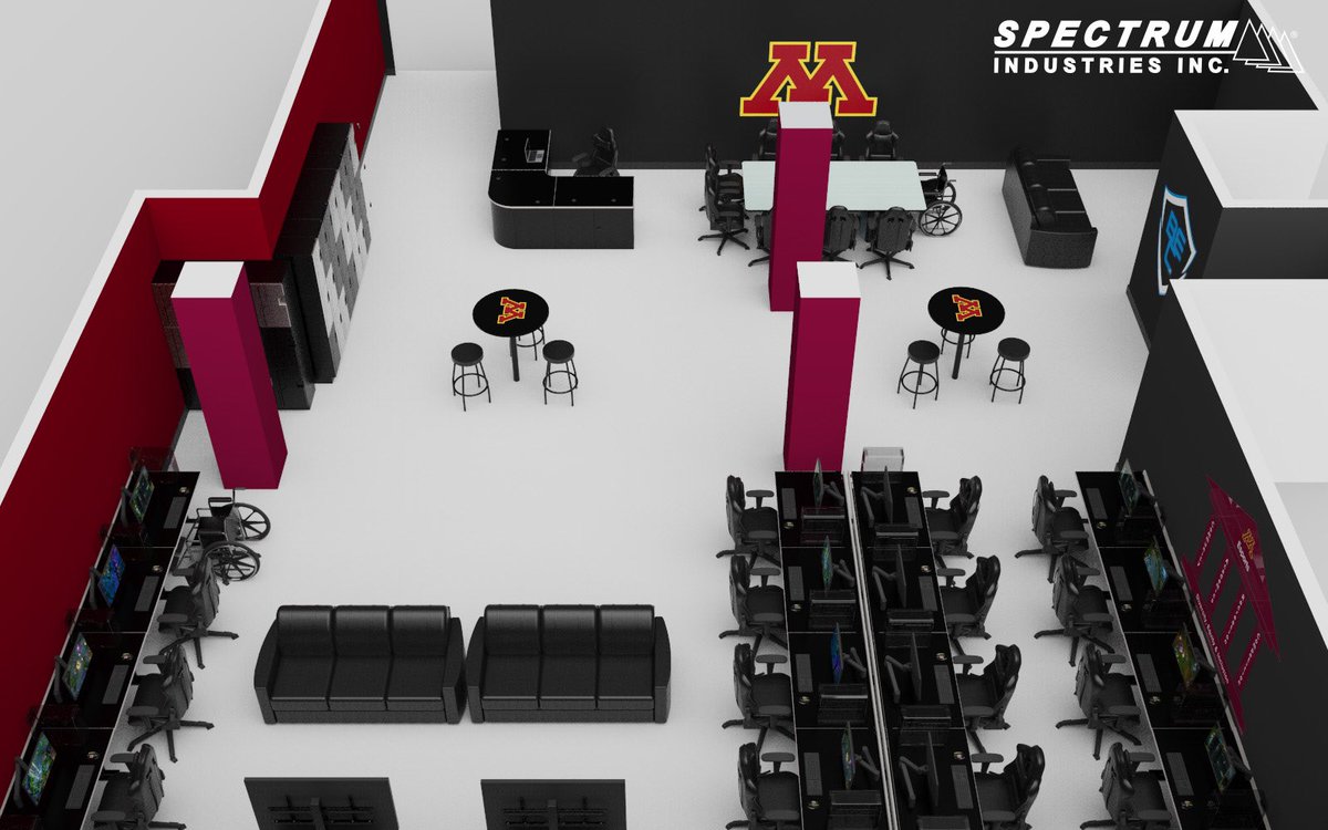GopherEsports (@gopheresports) on Twitter photo We are absolutely ECSTATIC to announce that Gopher Esports will soon have a brand-new space at the <a href="/UMNRecWell/">UMN RecWell</a> 💛
A huge thank you to <a href="/GeorgeBrownSTL/">George Brown</a> for his integral role in this project. We couldn’t have done it without you. 🙏
Thank you to <a href="/spectrumind/">Spectrum Industries</a> for the awesome We are absolutely ECSTATIC to announce that Gopher Esports will soon have a brand-new space at the <a href="/UMNRecWell/">UMN RecWell</a> 💛
A huge thank you to <a href="/GeorgeBrownSTL/">George Brown</a> for his integral role in this project. We couldn’t have done it without you. 🙏
Thank you to <a href="/spectrumind/">Spectrum Industries</a> for the awesome