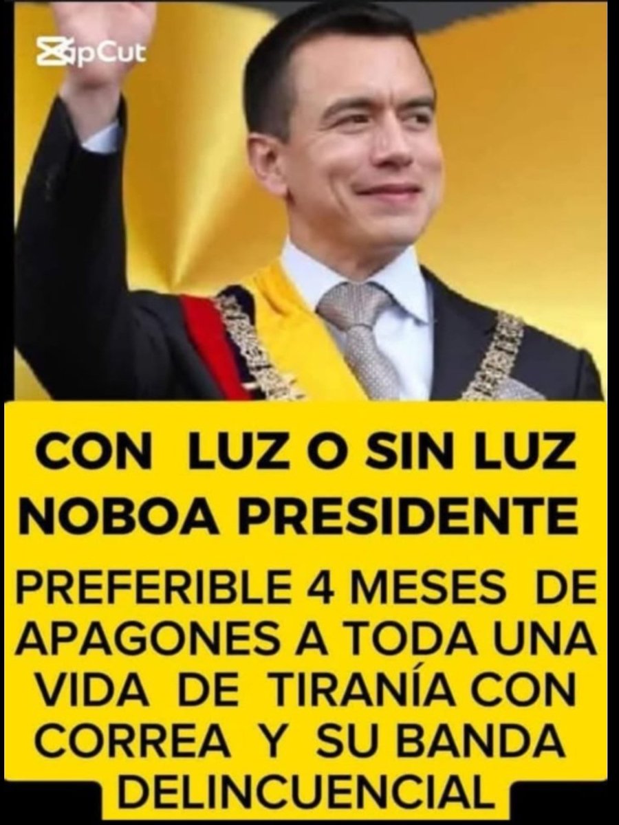 marbra2020's tweet photo. SINO LE PREGUNTAMOS A CUBA 60 AÑOS DE DICTADURA.
VENEZUELA 25 AÑOS DE DICTADURA.
Y GRACIAS A LENIN QUE  LO "TRAICIONO" 
NOBOA 2025
NOBOA 2025 https://t.co/Ow0VEpb6R3