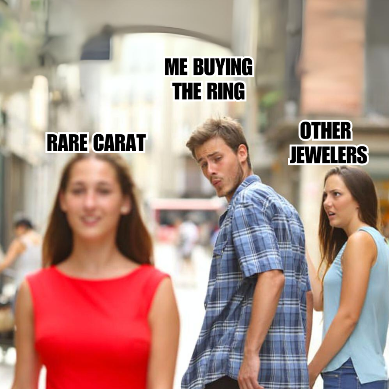 rarecarat's tweet photo. Don't get played, go Rare Carat.