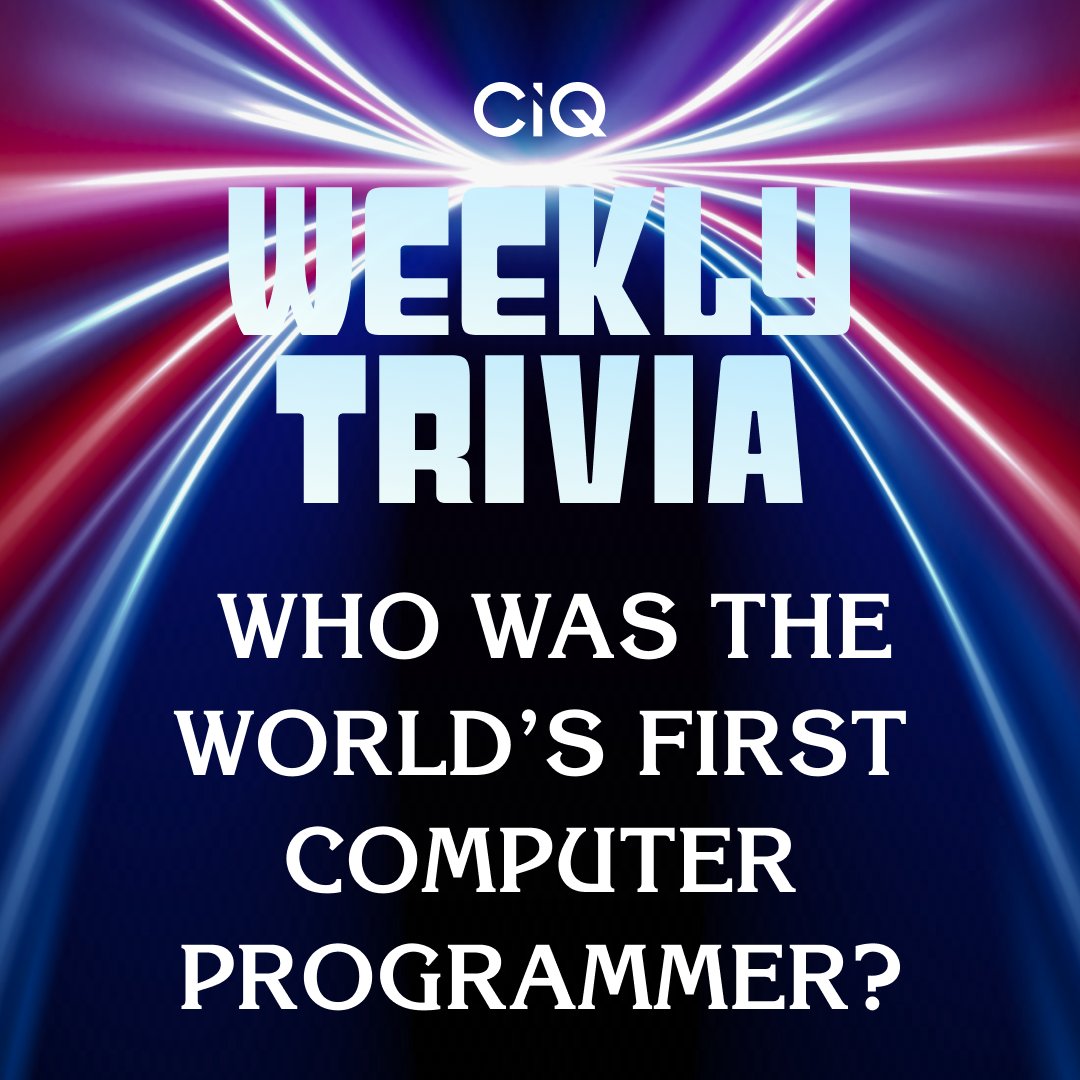 CtrlIQ's tweet image. Hello Tech #Trivia Fans! 👩💻 This one is in honor of the women in HPC. That's your hint! Comment below for the chance at a random prize! ⬇️
🎉 Congrats to our first Bluesky random prize winner, BitWise-Sentry!
Last week's answer: Kubelet
#WomeninHPC #ComputerProgrammer