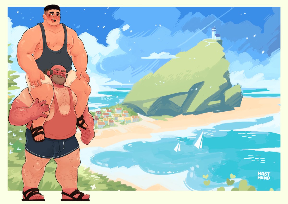 A walk with Greg U. 🌿🍂🍁
Wallpaper version.
Commission done for <a href="/CharlesSush/">YahBoiEli</a>.