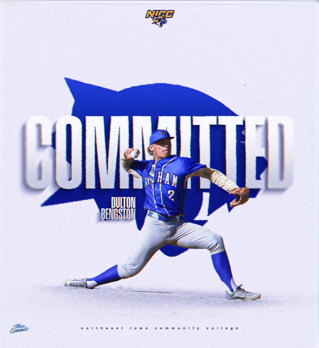 I am excited to say that I have made my commitment to Northeast Iowa CC! I would like to thank God for putting this opportunity in my future, and for the people that help me along the way.

#allglorytogod 
#rollcugars