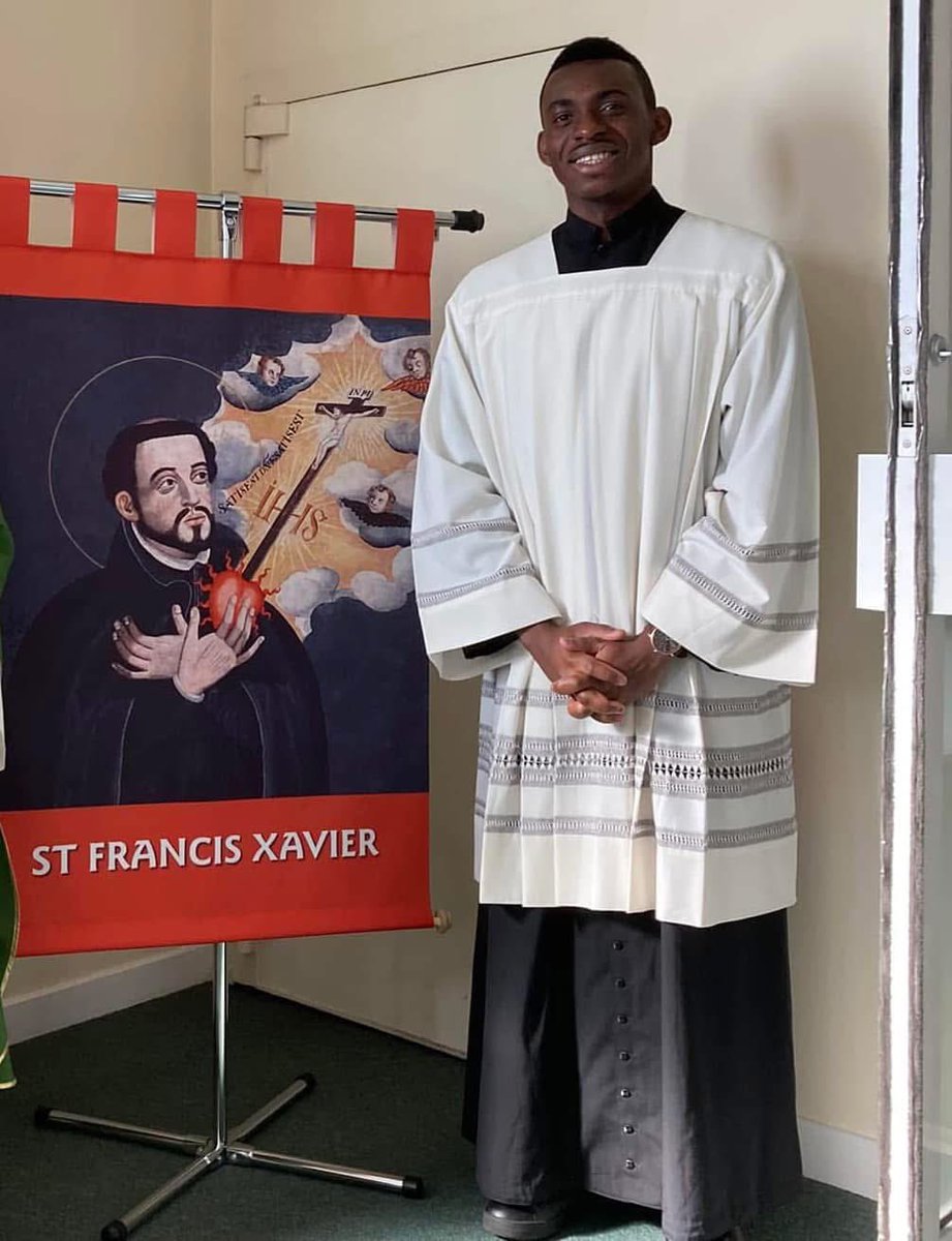 rcmotherwell's tweet photo. On December 14th at St Mary’s College, Oscott, Christopher Igwe will be ordained as a deacon. Please keep Christopher in your prayers as he continues his journey to priesthood. https://t.co/0VLqzhdZYW