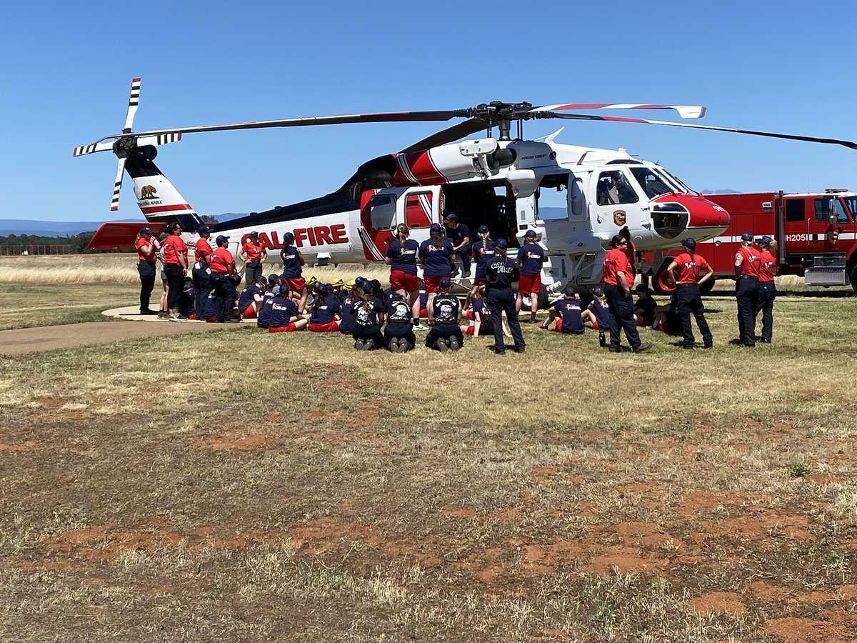 CAL_FIRE's tweet photo. Young women ages 15-17 are invited to apply to attend this potentially life-changing free four-day firefighter camp.
CAL FIRE's #CampCinder will be held June 23-26, 2025, in Shasta and San Luis Obispo. 
Visit https://t.co/33jtW7UzEU for details.
#FirefighterCamp #CALFIRE #WomenInFirefighting