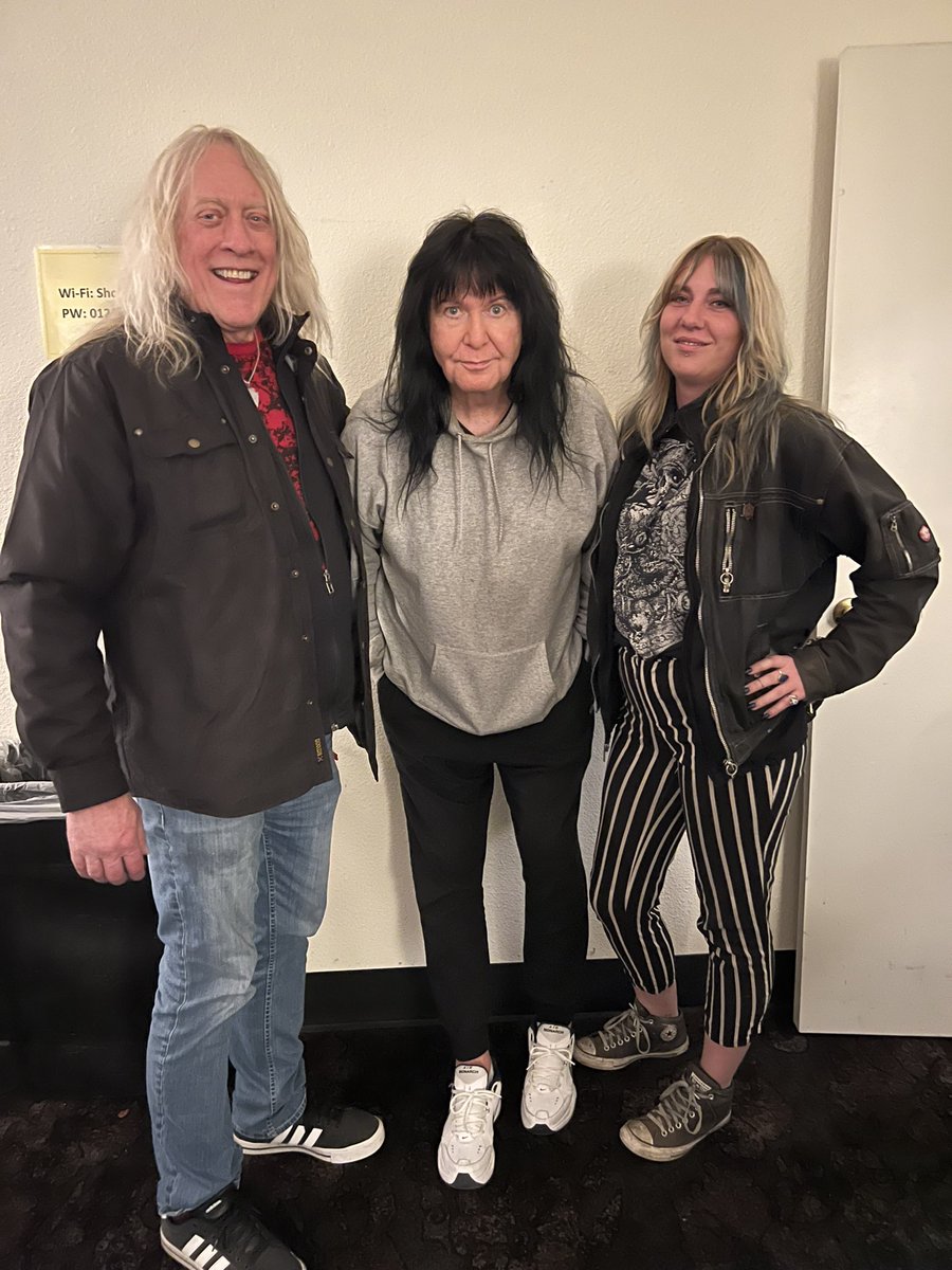 Hanging out with B.L <a href="/WASPOfficial/">W.A.S.P. Nation</a>
