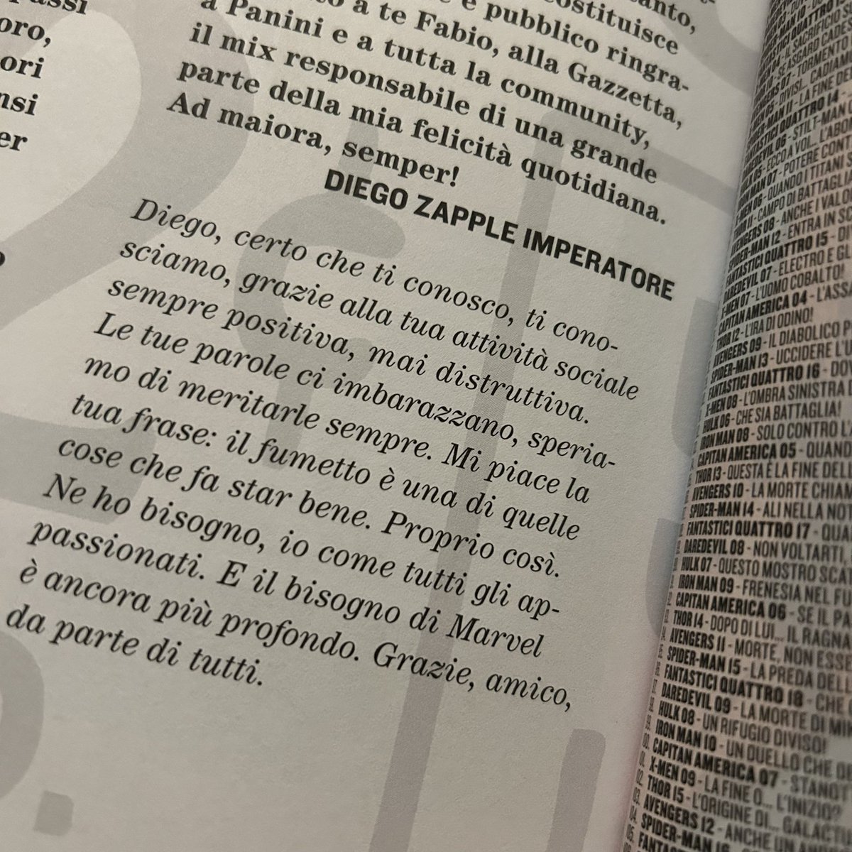 DiegoImperatore's tweet photo. Un grazie sentito a @fabiolicarigaz per la gradita ed emozionante sorpresa!
#Sec #Daredevil #SuperEroiClassic #fumetti https://t.co/gV43ppbwL3
