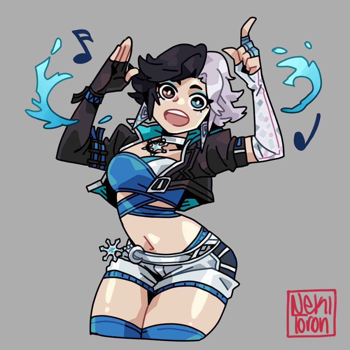 🎶Luna Snow ❄️🥰
#MarvelRivals #LunaSnow #MarvelRivalsFanArt