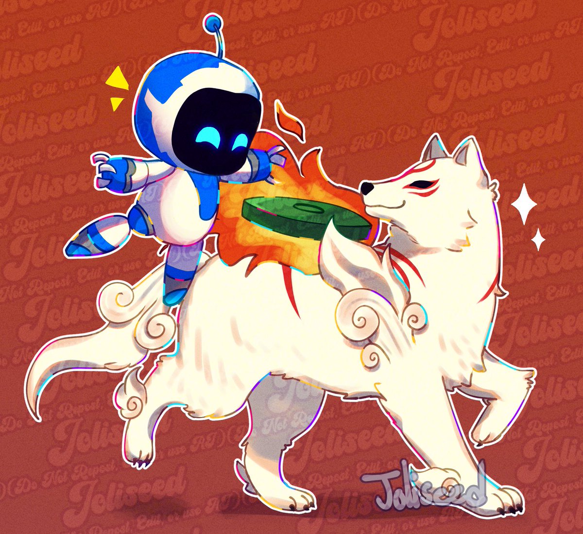_joliseed_'s tweet image. Astro Bot and Okami
#AstroBot #Okami