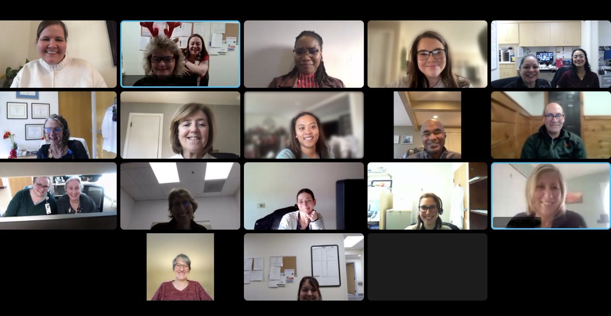 UMassGeriatrics's tweet photo. A wonderful virtual holiday party with members of our division! https://t.co/CdRxXYOb6p