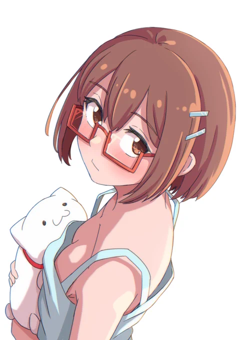 じーー 