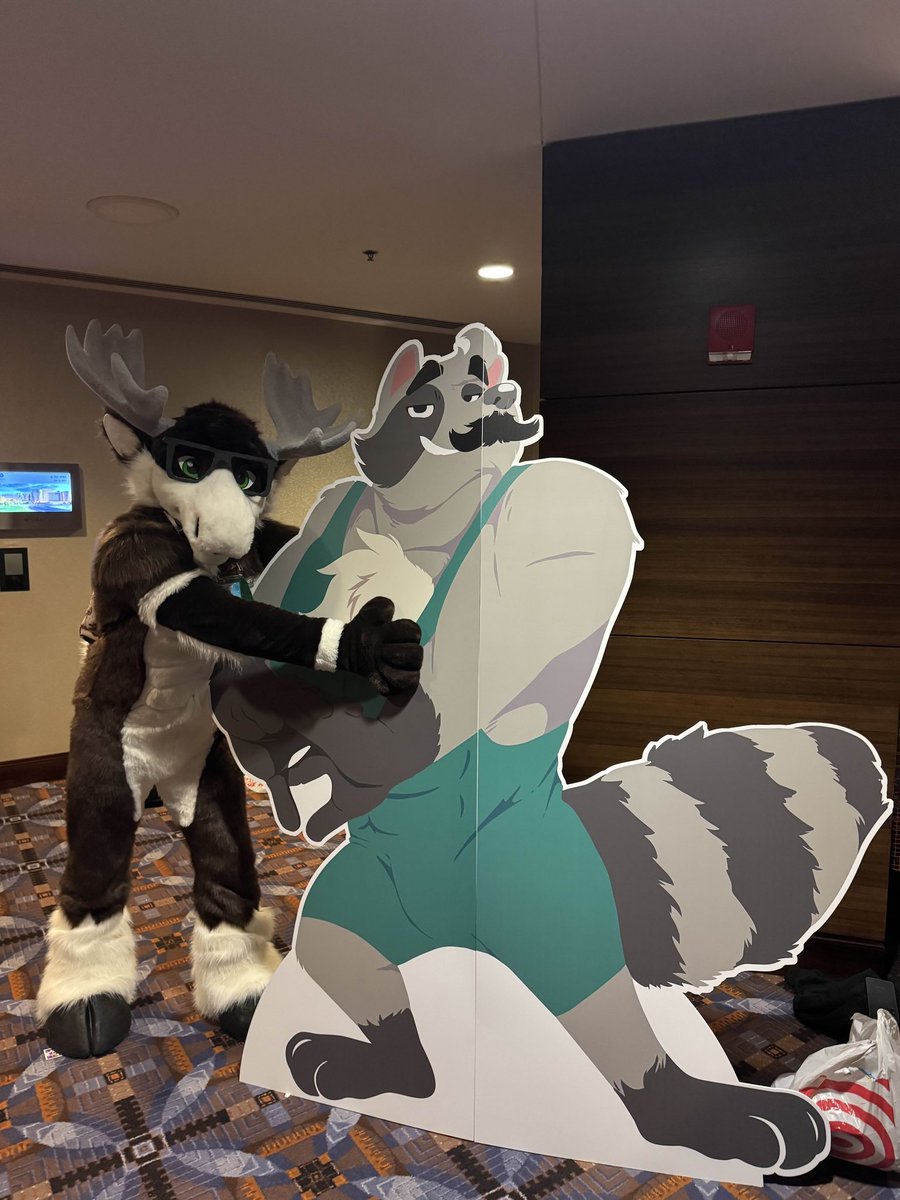 BiffTheMoose 🫎 (@biffthemoose) on Twitter photo I had such an amazing time at MFF this past weekend! I miss everyone so much already, but especially this handsome lad~
#FursuitFriday #MFF24
✂️: <a href="/PrimalSuits/">Primal Roots Crafts and Suits</a> I had such an amazing time at MFF this past weekend! I miss everyone so much already, but especially this handsome lad~
#FursuitFriday #MFF24
✂️: <a href="/PrimalSuits/">Primal Roots Crafts and Suits</a>