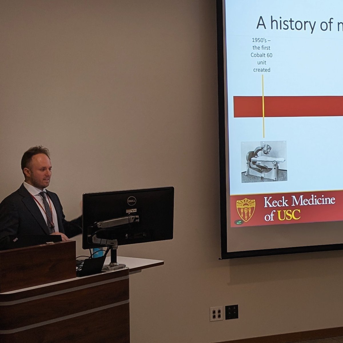 Radiology of USC (@radiologyusc) on Twitter photo Crossing the half-year mark with another strong one! <a href="/JoshuaSchiffMD/">Joshua Schiff</a>, Asst Prof of Rad Onc, <a href="/RadoncUsc/">USC_Radonc</a>, shares exciting innovations in biology-guided radiotherapy, a tool with the potential to define the future of radiation oncology.
#GrandRounds #Radiology #RadOnc Crossing the half-year mark with another strong one! <a href="/JoshuaSchiffMD/">Joshua Schiff</a>, Asst Prof of Rad Onc, <a href="/RadoncUsc/">USC_Radonc</a>, shares exciting innovations in biology-guided radiotherapy, a tool with the potential to define the future of radiation oncology.
#GrandRounds #Radiology #RadOnc