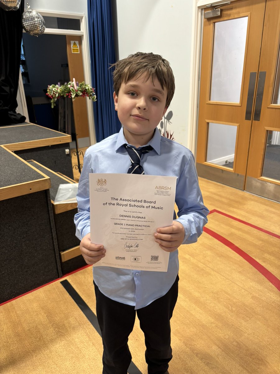 Out of school achievements for dance and piano shared by this brother and sister at assembly today. Well done to both!